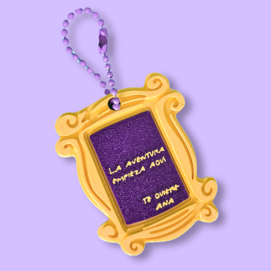 Llavero marco Friends personalizado